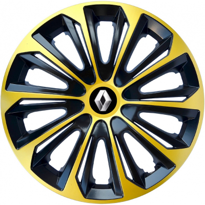KRYTY KOLIES PRE RENAULT 15" STRONG gold/black 4ks